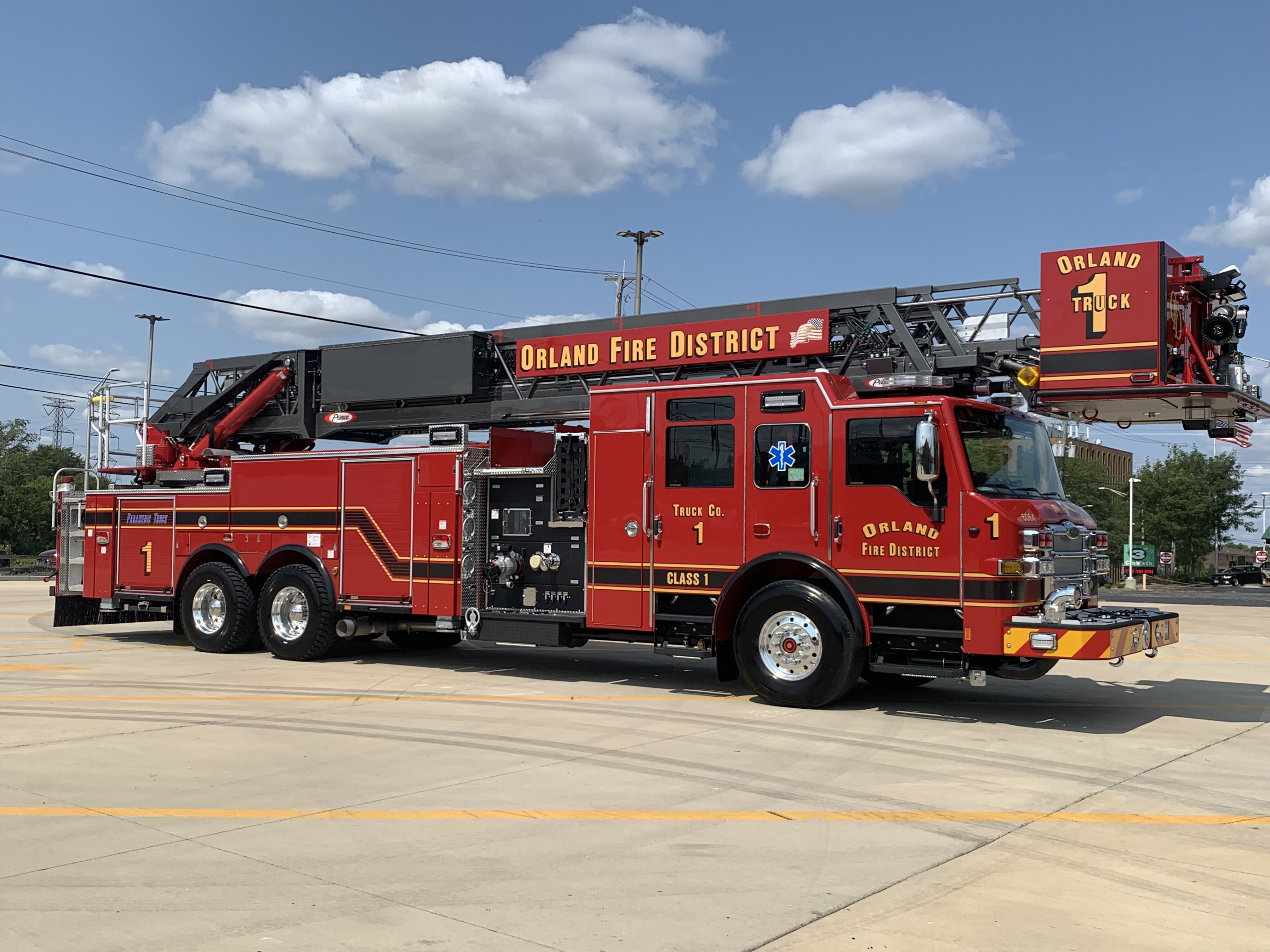 Orland Fire Protection District Aerial